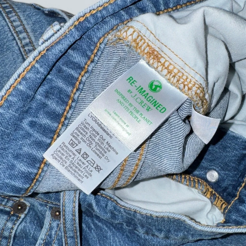 J.Crew Re-Imagined Mid Rise Flare Crop Jeans - Picture 5 of 8